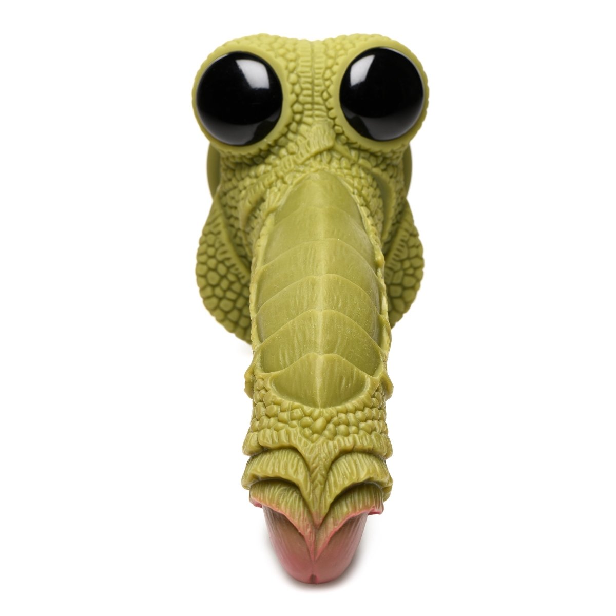 Swamp Monster Green Scaly Silicone DildoSexual Wellness - Rise and Effect
