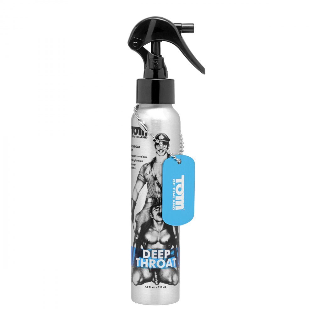 Tom of Finland Deep Throat Spray - 4 ozSexual Wellness - Rise and Effect