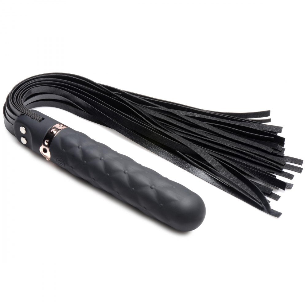 Vibra - Lasher 9X Vibrating Silicone Dildo FloggerSexual Wellness - Rise and Effect