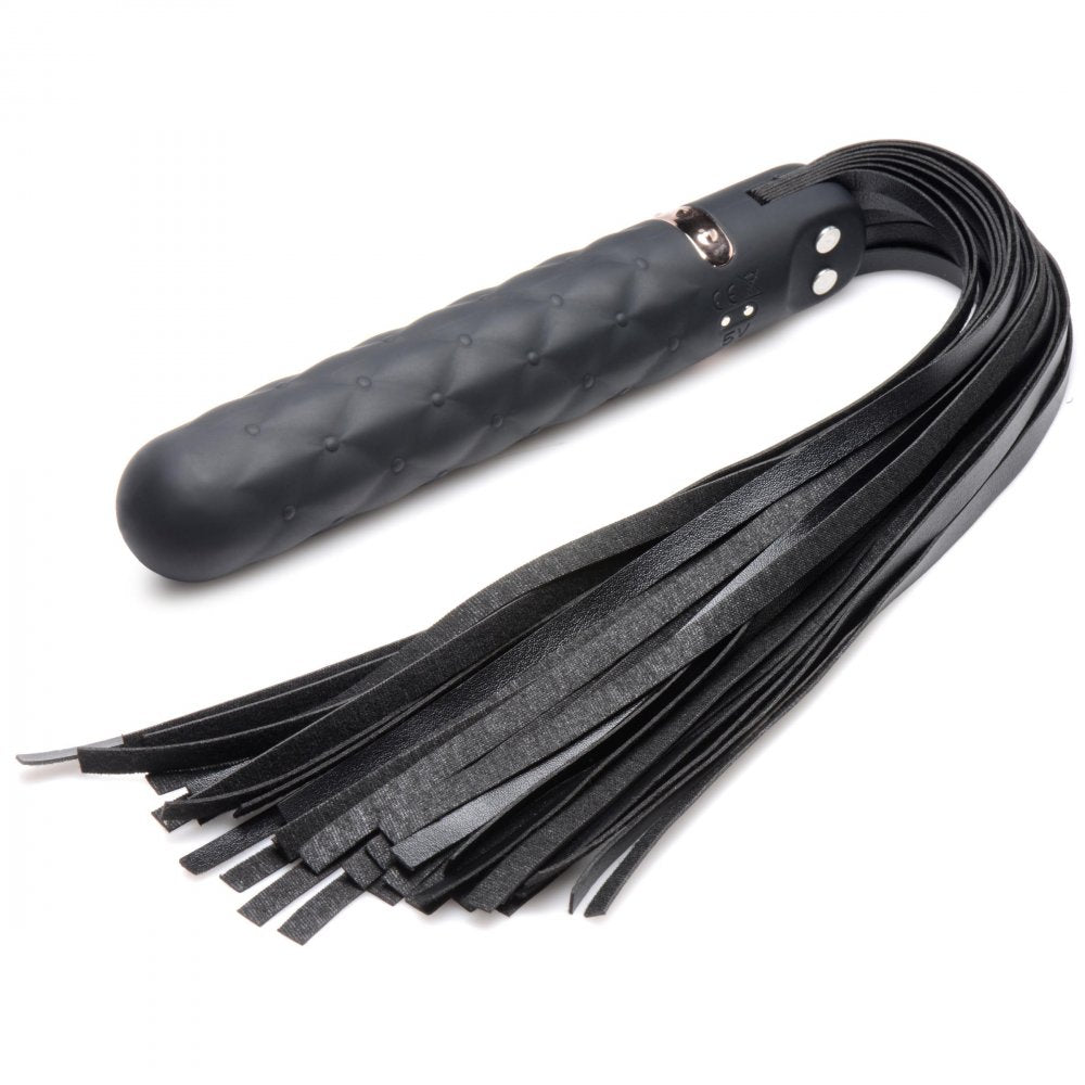 Vibra - Lasher 9X Vibrating Silicone Dildo FloggerSexual Wellness - Rise and Effect