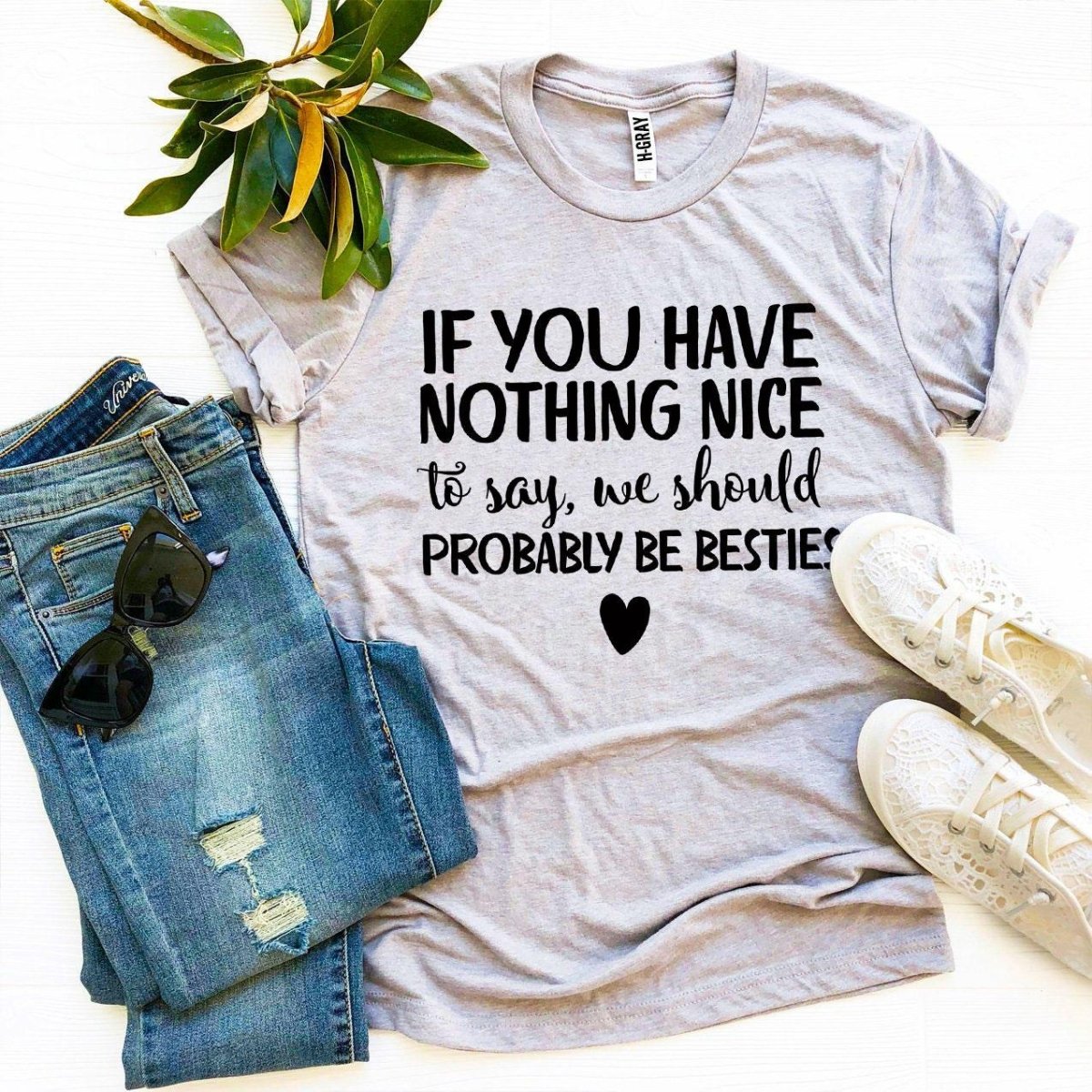 We Should Probably Be Besties T-shirtT-shirtsBesties - Rise and Effect