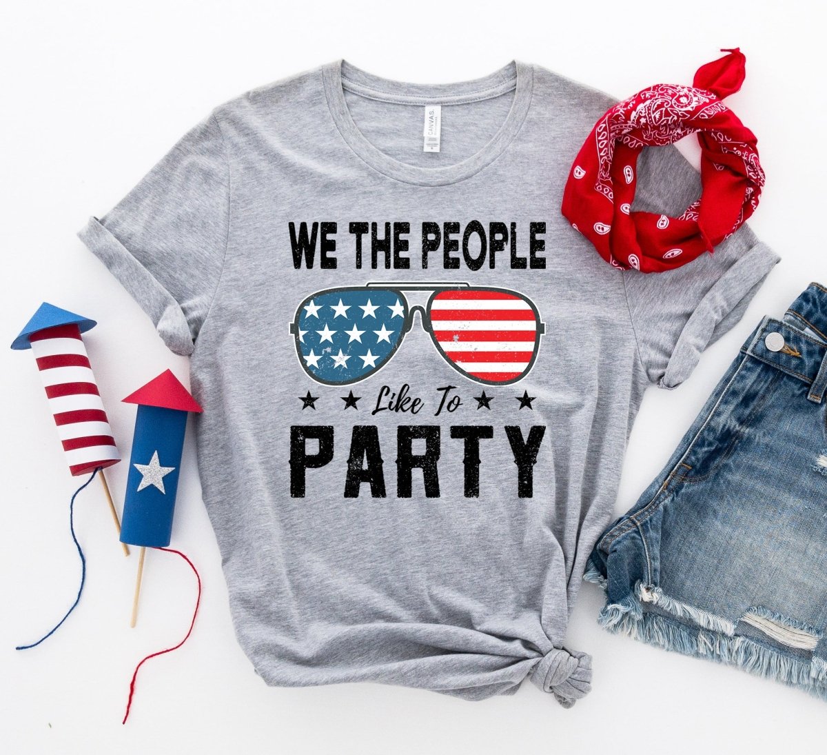 We the people like to party T-shirtT-shirts - Rise and Effect