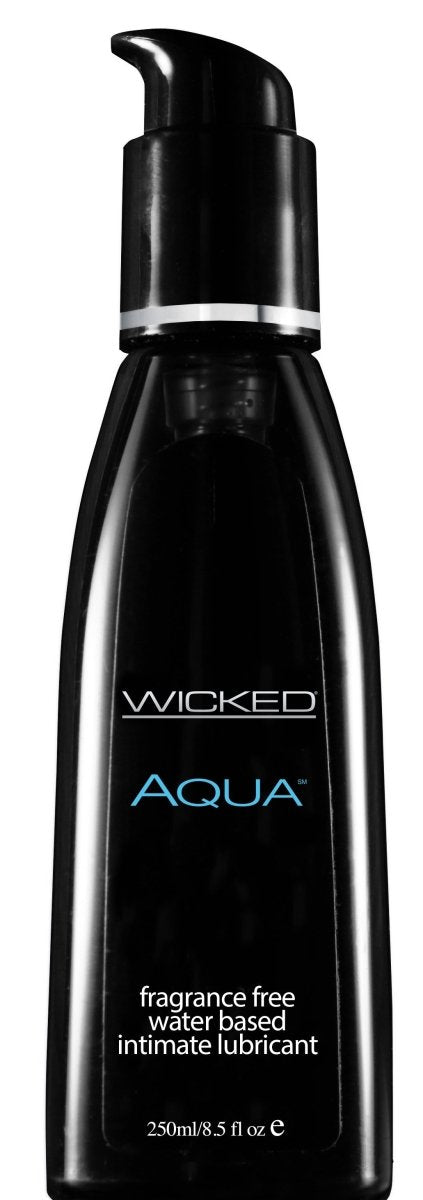 Wicked Aqua Fragrance Free Water - Based Lubricant - 8.5 Fl. Oz. / 250Sexual Wellness - Rise and Effect