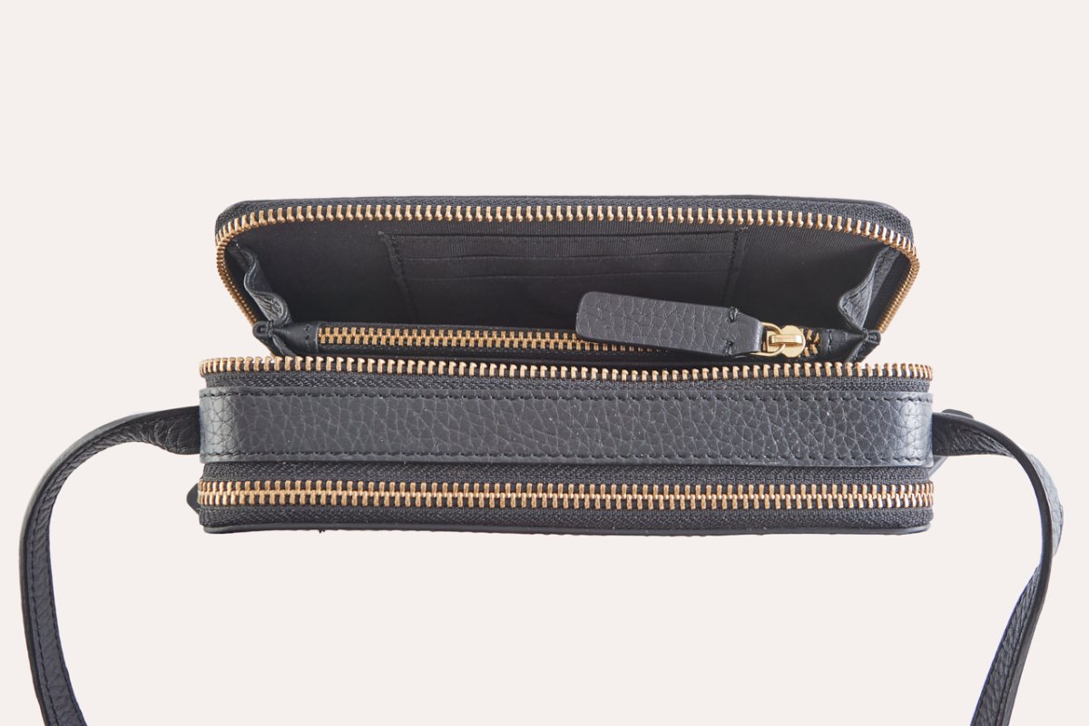 Zip Around Crossbody PebbleBags & Wallets - Rise and Effect