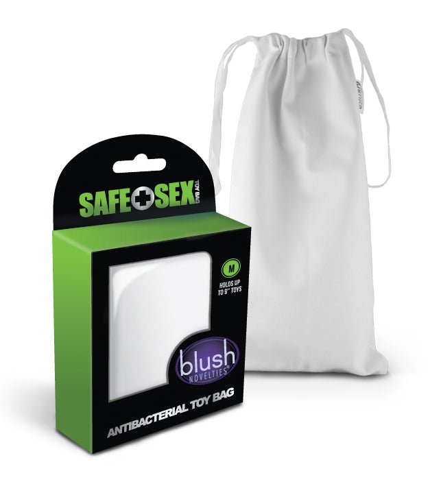 Safe Sex - Antibacterial Toy Bag - Medium - EachStorage Bags - Rise and Effect