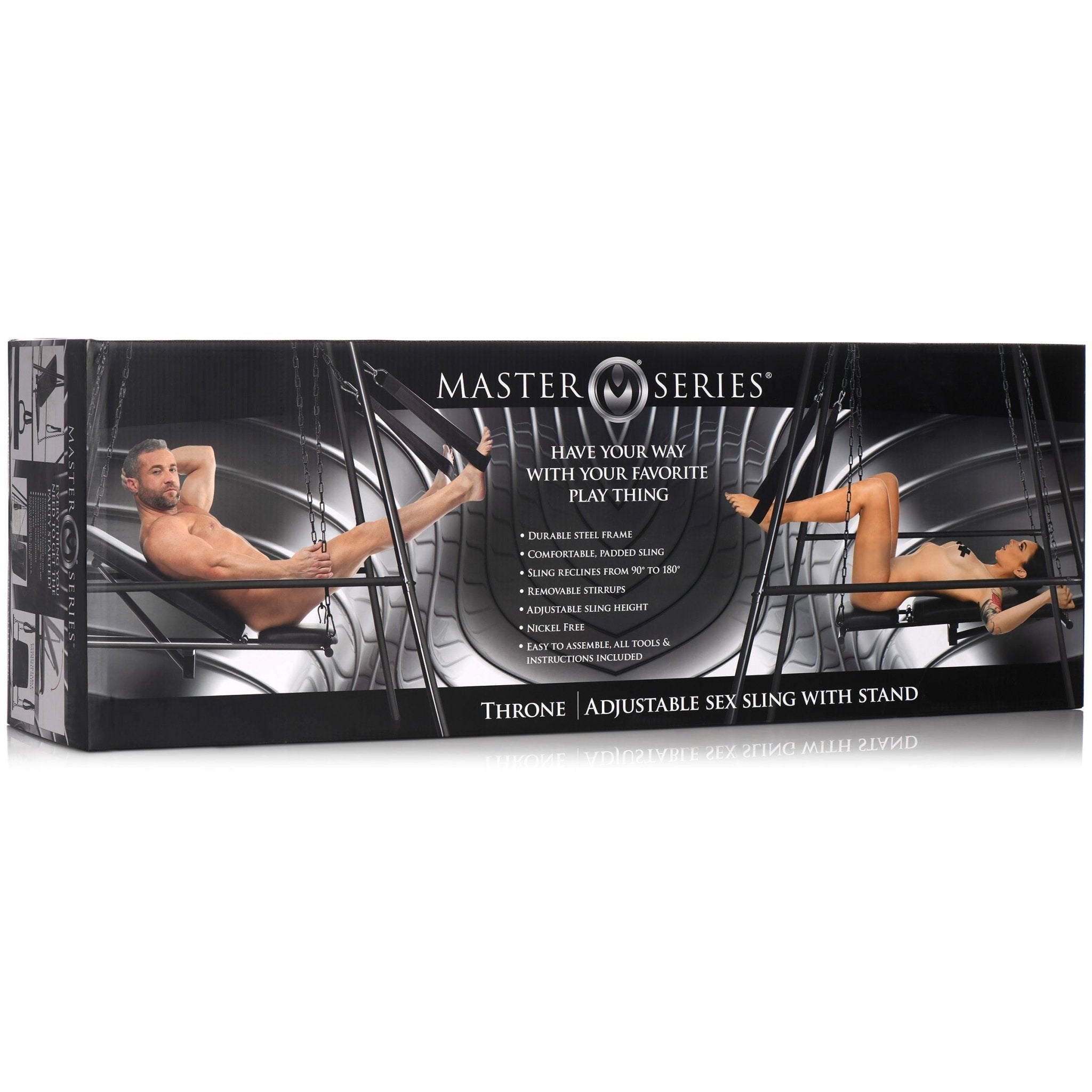 Throne Adjustable Sex Sling with StandSexual Wellness - Rise and Effect