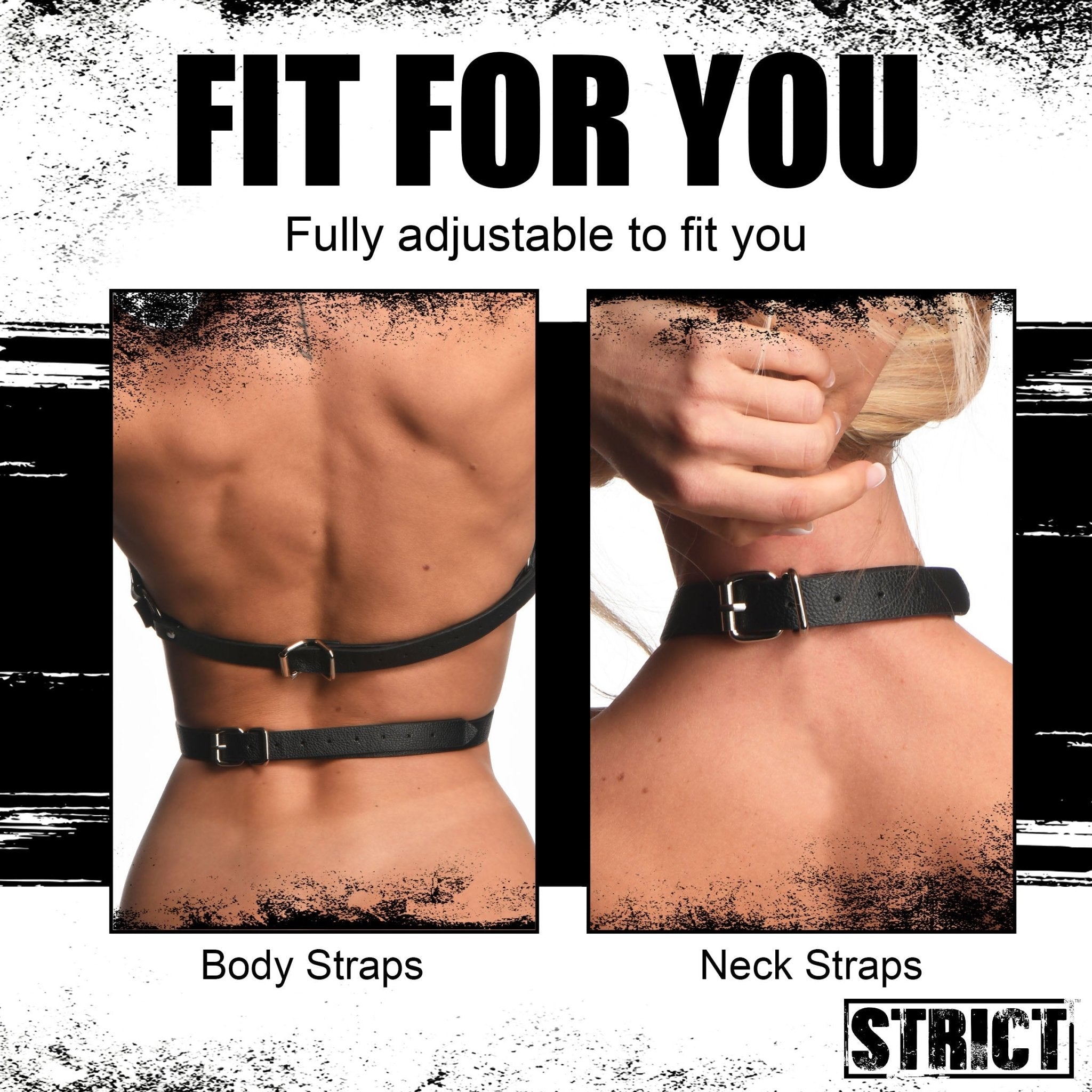 Female Body Harness - 2XL/3XLSexual Wellness - Rise and Effect
