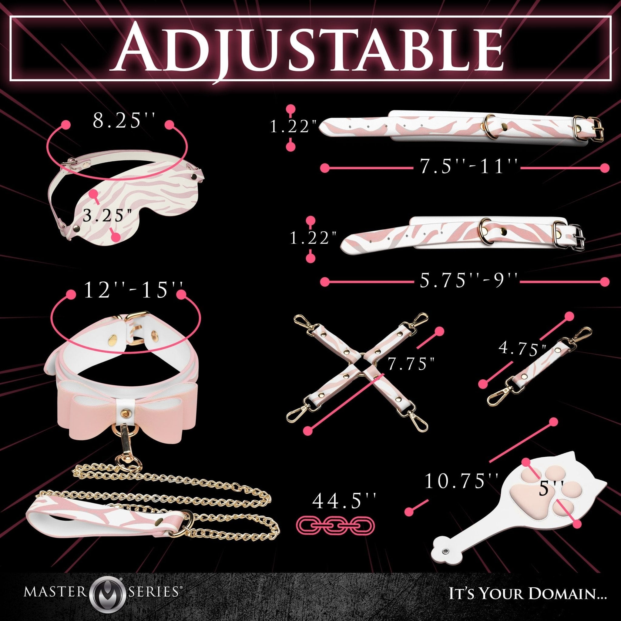 Pink Kitty Bondage SetSexual Wellness - Rise and Effect