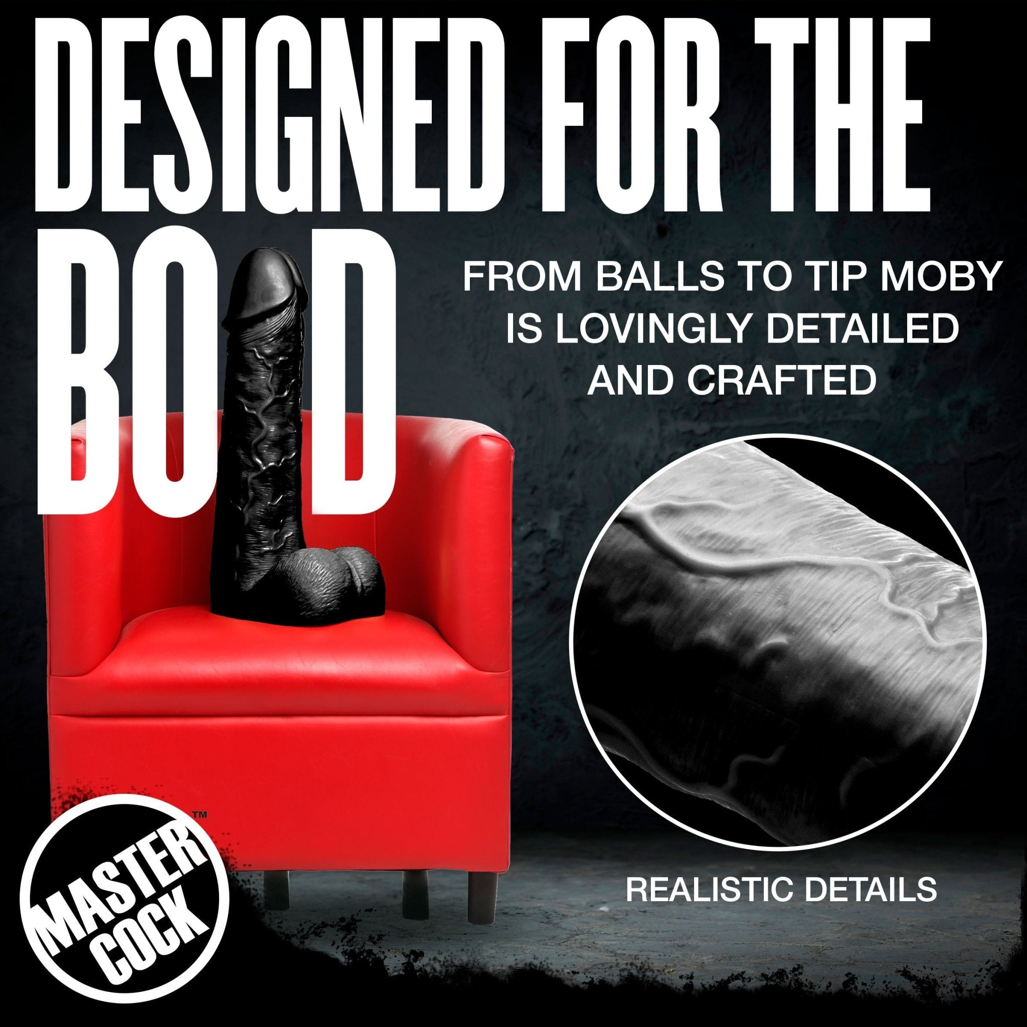 Moby 2 Foot Tall Super Dildo - BlackSexual Wellness - Rise and Effect