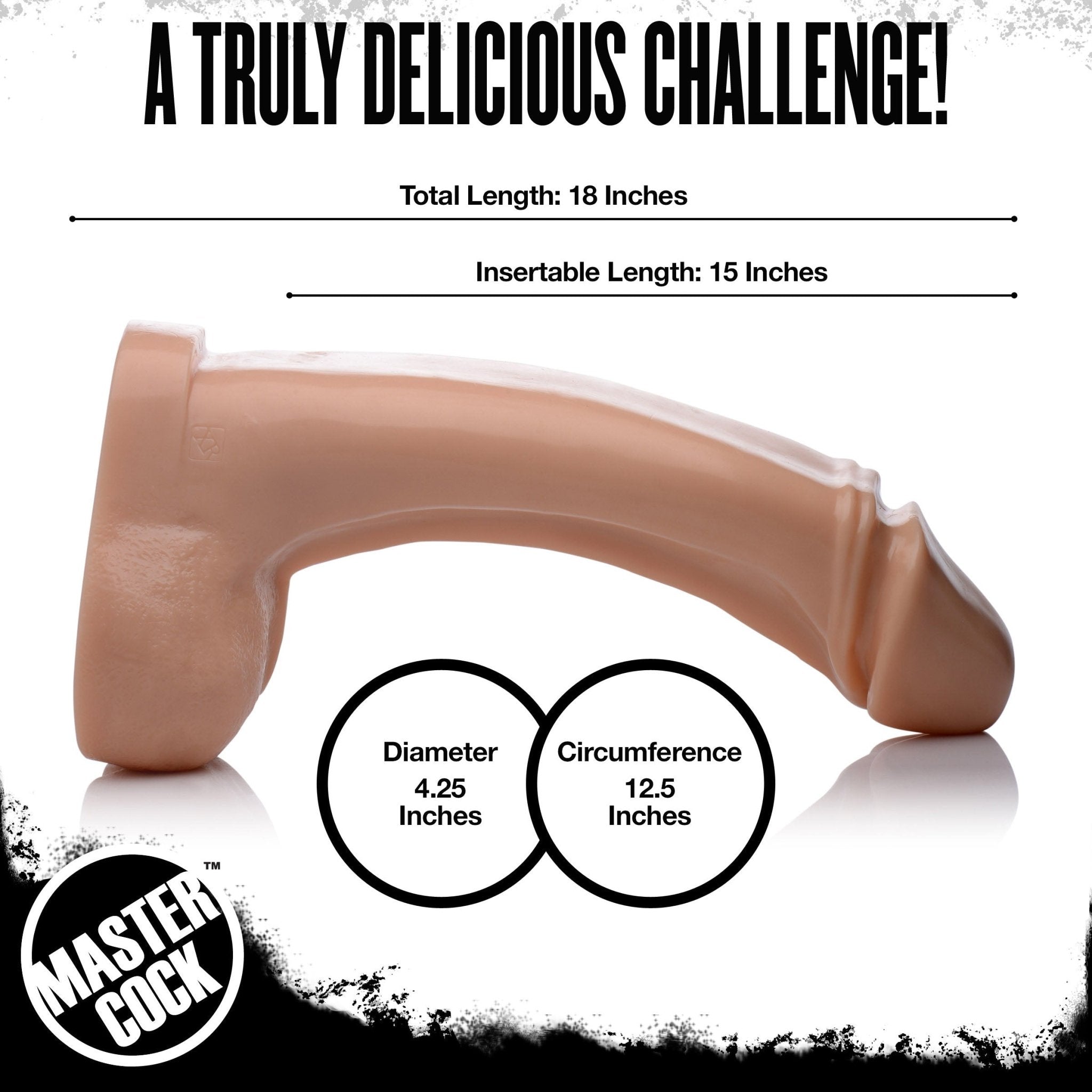 The Annihilator XXXL 18 Inch Dildo - LightSexual Wellness - Rise and Effect