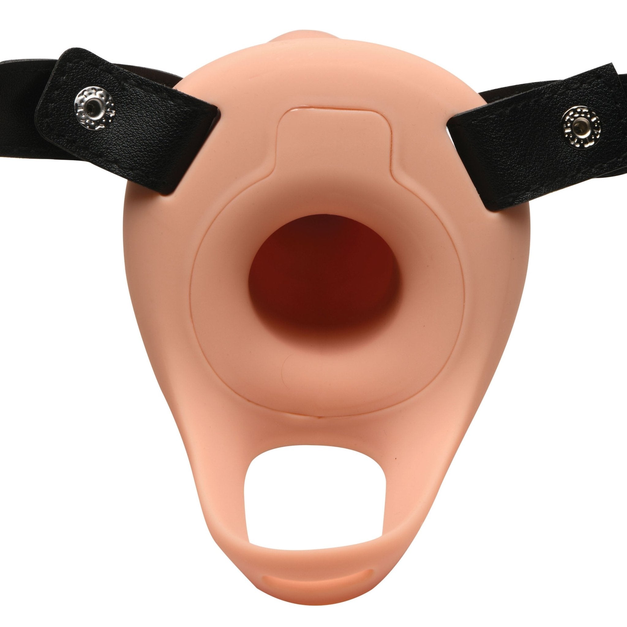 2" Erection 28X Realistic Vibrating Silicone Penis Sheath w/ Remote - Sexuall Wellness - Rise and Effect