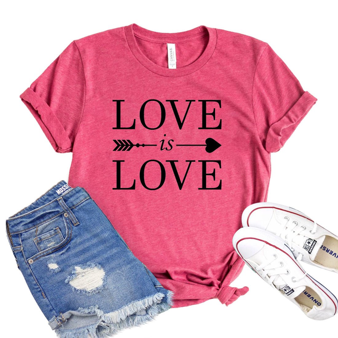Love Is Love T-shirtT-shirts - Rise and Effect
