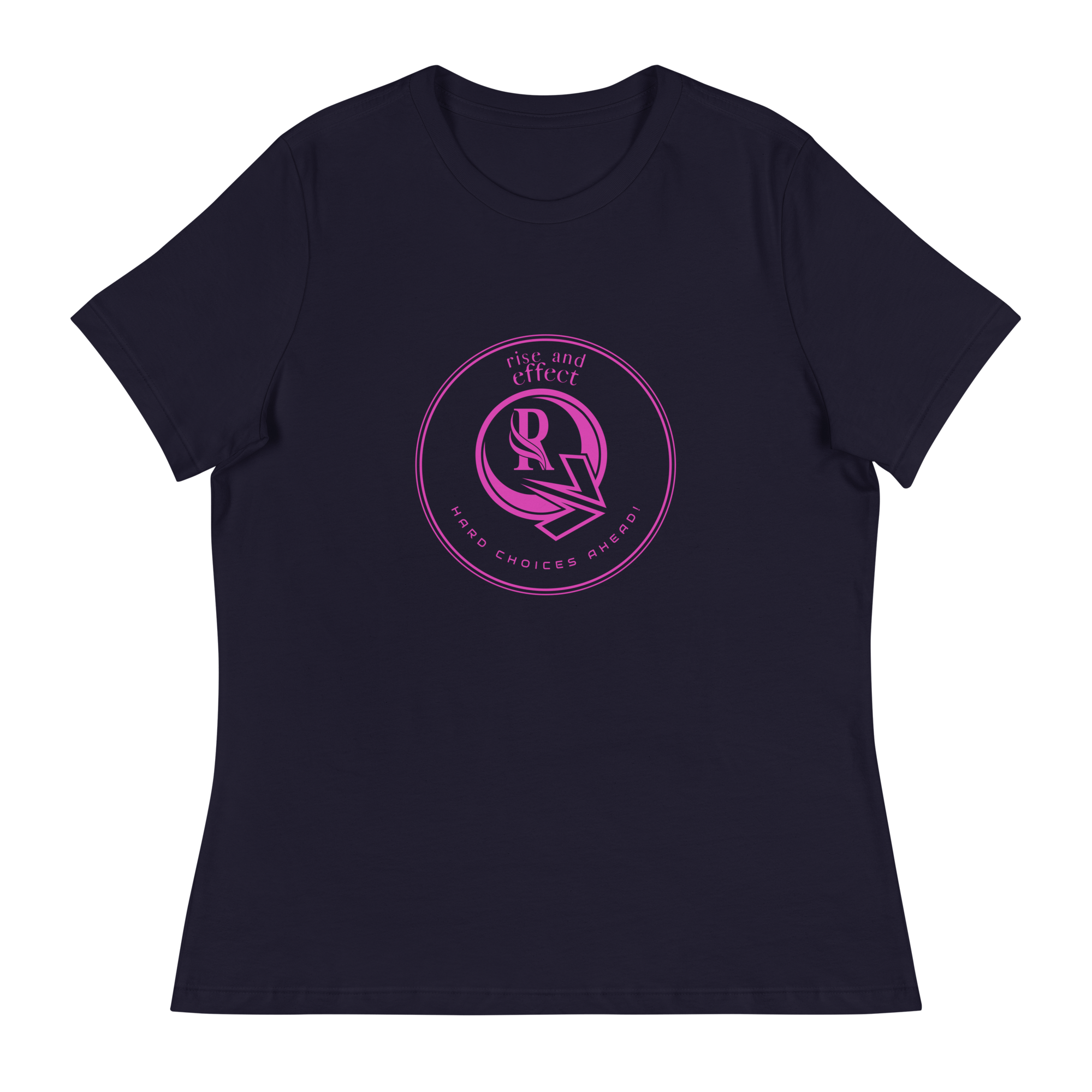 Women's Relaxed T-ShirtLogo Merchandise - Rise and Effect