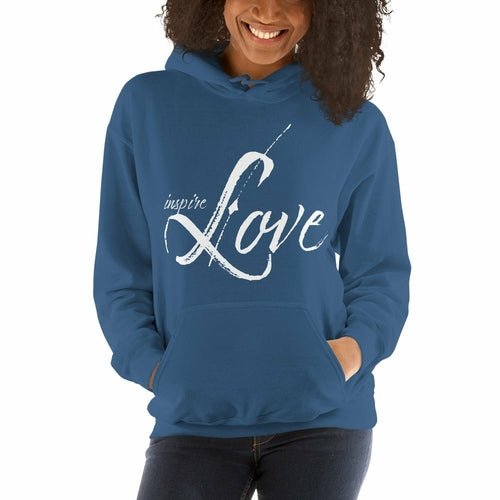 Women's Hoodie - Pullover Hooded Sweatshirt - Graphic/inspire LoveSweaters & Hoodies - Rise and Effect