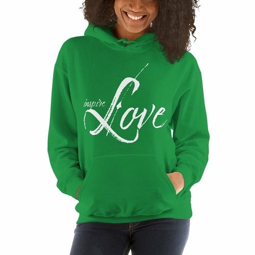 Women's Hoodie - Pullover Hooded Sweatshirt - Graphic/inspire LoveSweaters & Hoodies - Rise and Effect