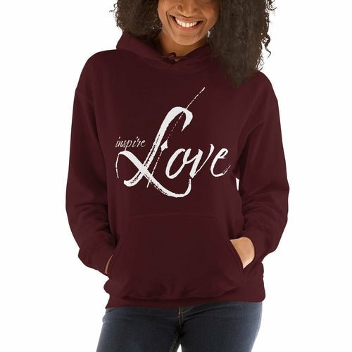 Women's Hoodie - Pullover Hooded Sweatshirt - Graphic/inspire LoveSweaters & Hoodies - Rise and Effect